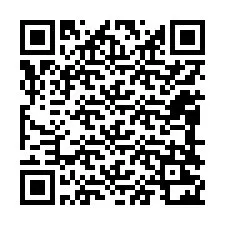 Código QR para número de teléfono +12088222207