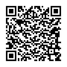 Kode QR untuk nomor Telepon +12088358043