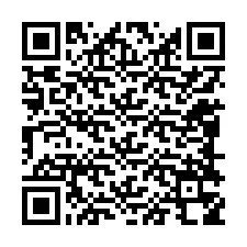 Kode QR untuk nomor Telepon +12088358686