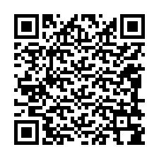 Código QR para número de teléfono +12088384412