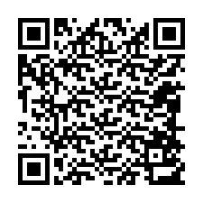 QR kód a telefonszámhoz +12088513787