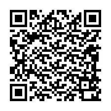 QR-code voor telefoonnummer +12088520452