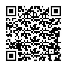 Código QR para número de teléfono +12088524586