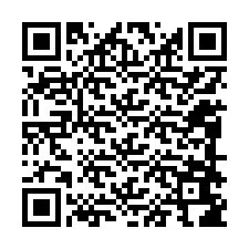 Kode QR untuk nomor Telepon +12088686313