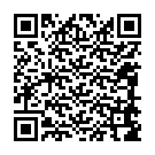 Código QR para número de telefone +12088686803