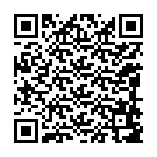 QR код за телефонен номер +12088687504