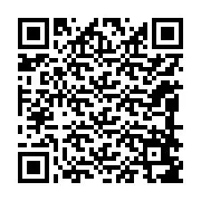 QR Code สำหรับหมายเลขโทรศัพท์ +12088687605