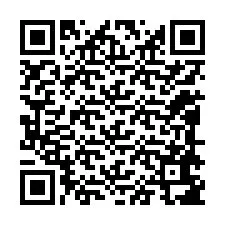 QR Code สำหรับหมายเลขโทรศัพท์ +12088687959