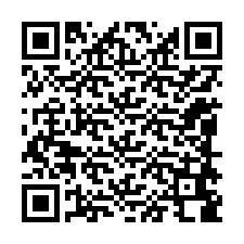 Kode QR untuk nomor Telepon +12088688095