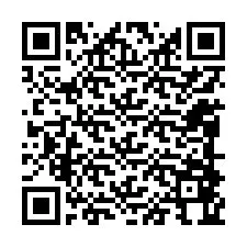 Código QR para número de telefone +12088864347