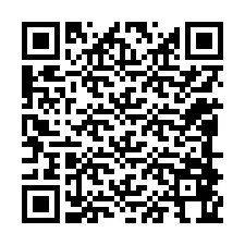 Codice QR per il numero di telefono +12088864349