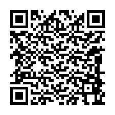 QR-код для номера телефона +12088864354