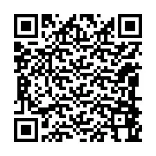 QR-code voor telefoonnummer +12088864355