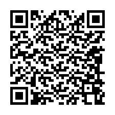 QR-koodi puhelinnumerolle +12089068376