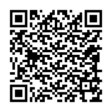 QR-koodi puhelinnumerolle +12089174189