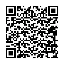 Kode QR untuk nomor Telepon +12089174923