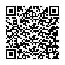 QR-koodi puhelinnumerolle +12089174938