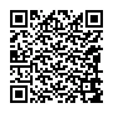 QR kód a telefonszámhoz +12089687874