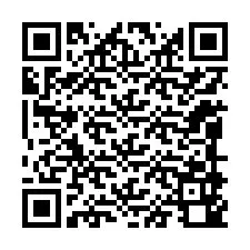 QR-код для номера телефона +12089940345