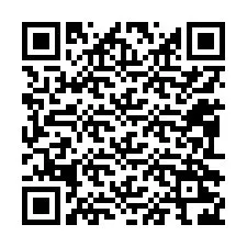 QR-koodi puhelinnumerolle +12092226673