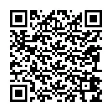 Código QR para número de teléfono +12092424806