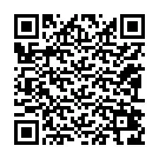 QR-code voor telefoonnummer +12092426439