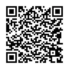 Kode QR untuk nomor Telepon +12092428418