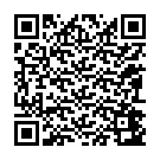 Kode QR untuk nomor Telepon +12092443958