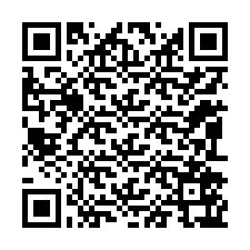 Código QR para número de teléfono +12092567971