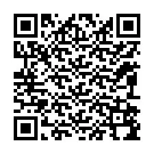 Código QR para número de teléfono +12092594001