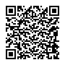 電話番号のQRコード +12094429850