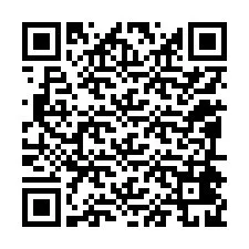 Codice QR per il numero di telefono +12094429868