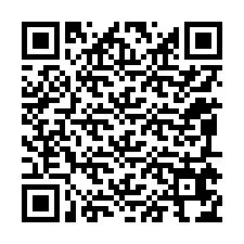 QR код за телефонен номер +12095674414