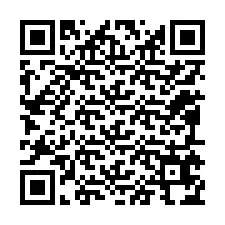 Código QR para número de telefone +12095674419