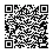 QR код за телефонен номер +12095833643