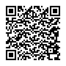 QR-koodi puhelinnumerolle +12095838332