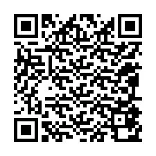 Código QR para número de teléfono +12095870338