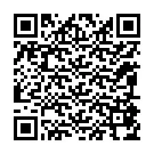 Código QR para número de telefone +12095874281