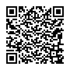 Codice QR per il numero di telefono +12096747005