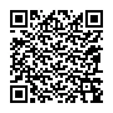 Codice QR per il numero di telefono +12097244458
