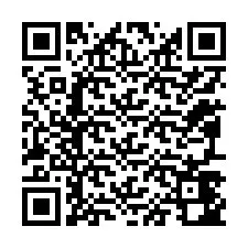 QR код за телефонен номер +12097442909