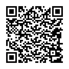 QR-koodi puhelinnumerolle +12098003417