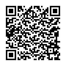 QR-koodi puhelinnumerolle +12098179344