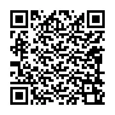 QR-koodi puhelinnumerolle +12098260436