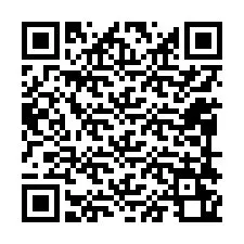 Kode QR untuk nomor Telepon +12098260437