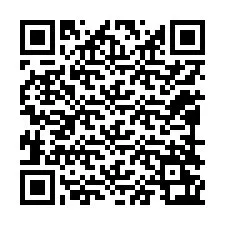 QR-code voor telefoonnummer +12098263689