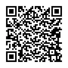 QR-code voor telefoonnummer +12098265497