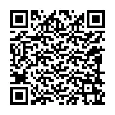 QR-код для номера телефона +12098265498