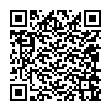 QR-koodi puhelinnumerolle +12098265876