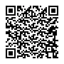 QR код за телефонен номер +12098268307